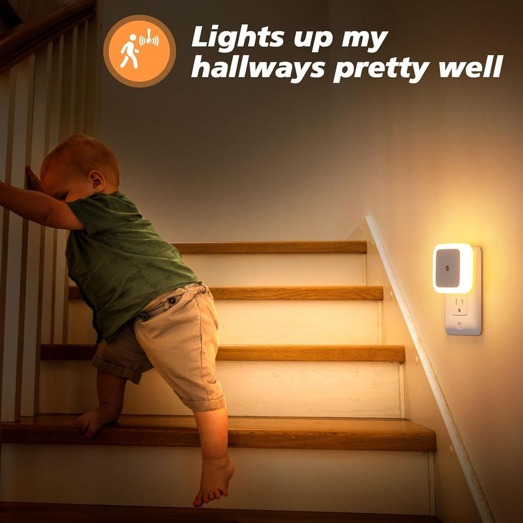The Ambient | Premium Smart Motion-Activated Magnetic LED Night Lights (Pack of 3)