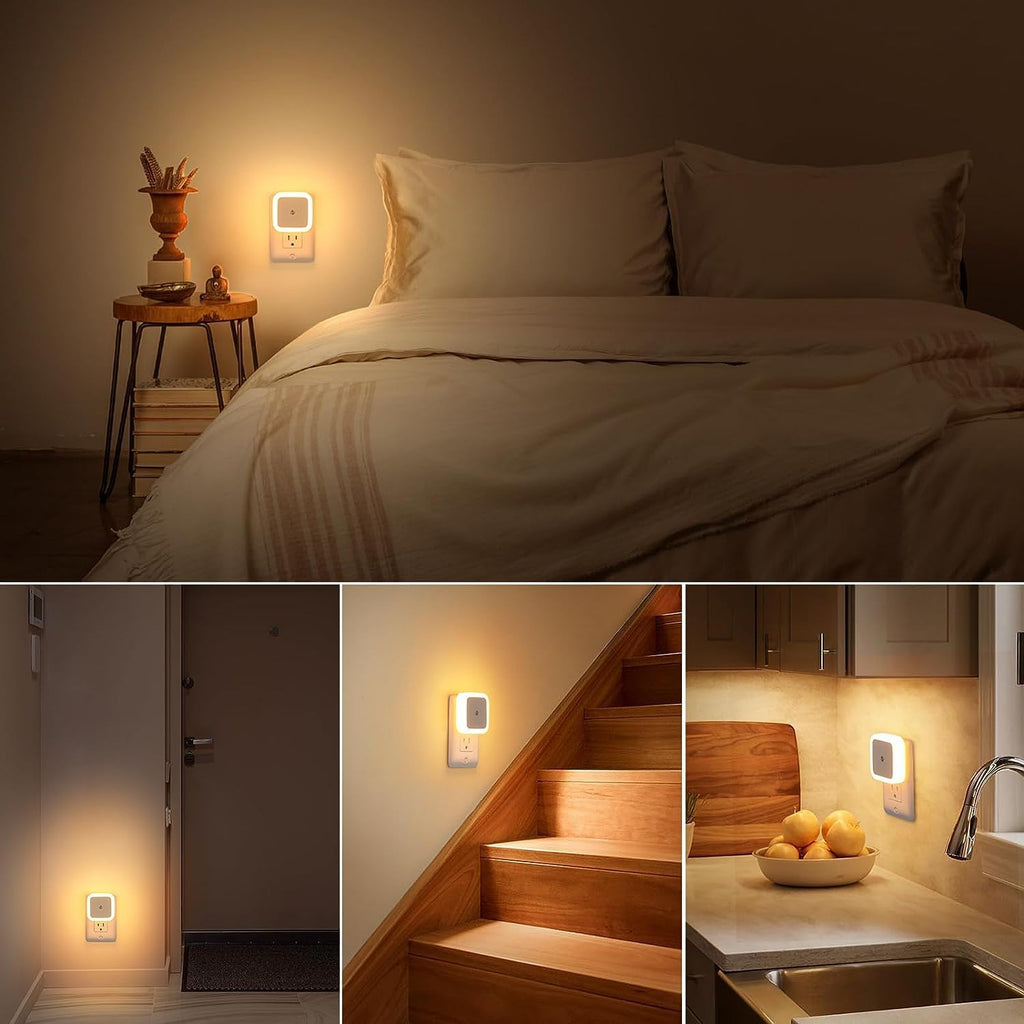 The Ambient | Premium Smart Motion-Activated Magnetic LED Night Lights (Pack of 3)