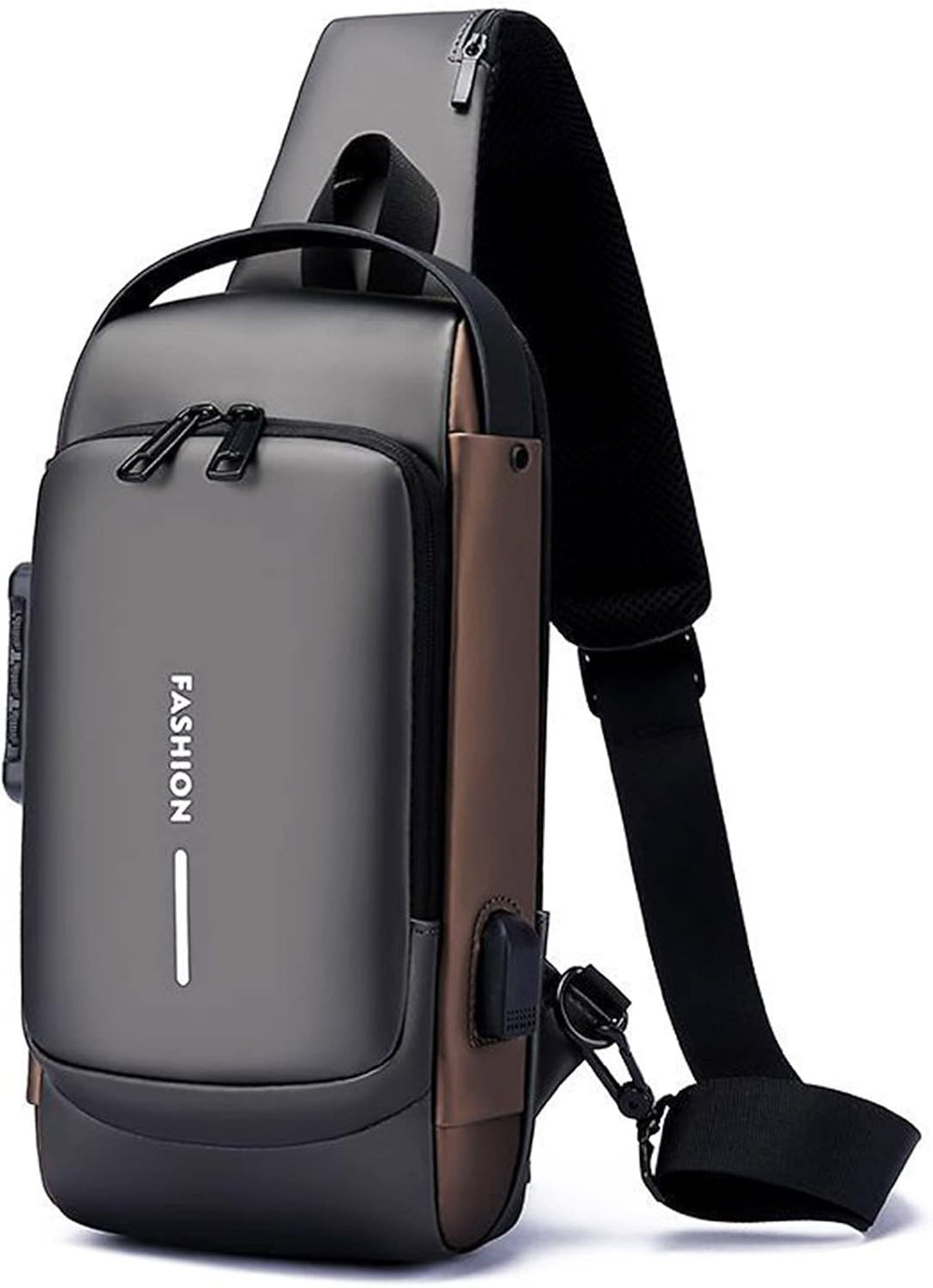 The Rover | Premium Anti-Theft Waterproof Sling Bag (USB Charging Crossbody Chest Pack)