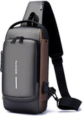 The Rover | Premium Anti-Theft Waterproof Sling Bag (USB Charging Crossbody Chest Pack)