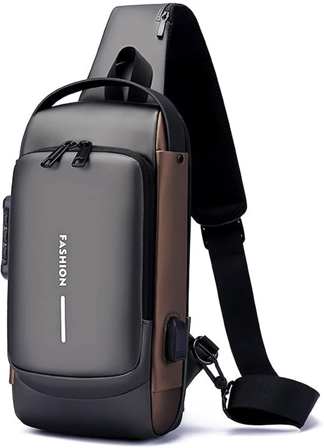 The Rover | Premium Anti-Theft Waterproof Sling Bag (USB Charging Crossbody Chest Pack)