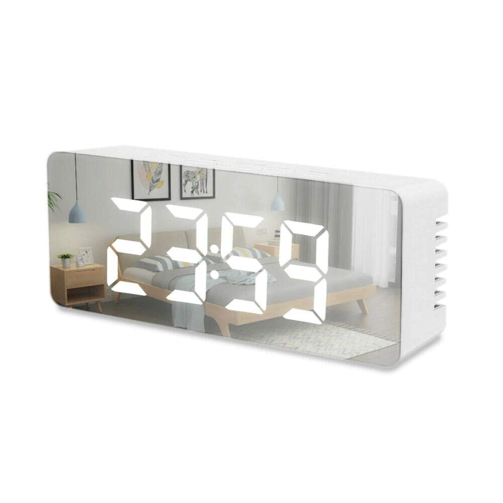 The Horizon | Premium LED Mirror Clock & Smart Desktop Timer
