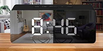 The Horizon | Premium LED Mirror Clock & Smart Desktop Timer