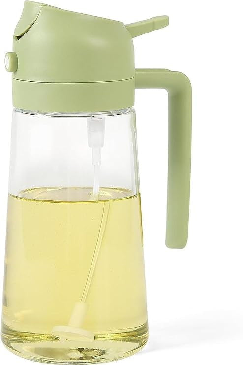 The Mist | Premium 2-in-1 Dual-Action Glass Oil Sprayer & Dispenser