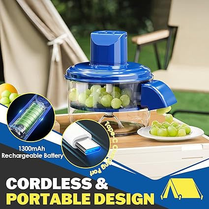 The Clove | Premium High-Speed Automatic Garlic Peeler (Cordless USB-C Kitchen Processor)