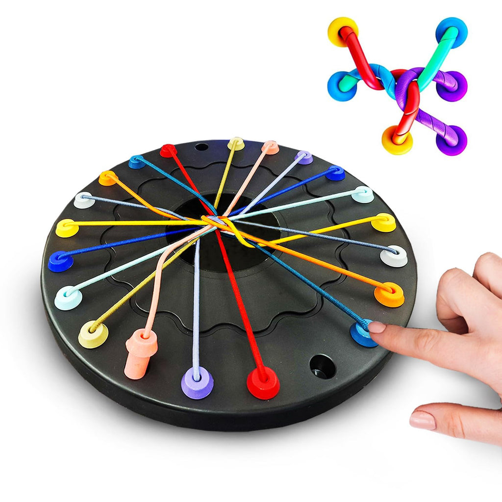 The Paradox | Premium 10-in-1 Multi-Level Rope Untangling Brain Teaser (STEM Strategy Board Game)
