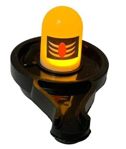 The Aura | Premium Water-Activated Smokeless LED Shivling (Spiritual Decor Edition)