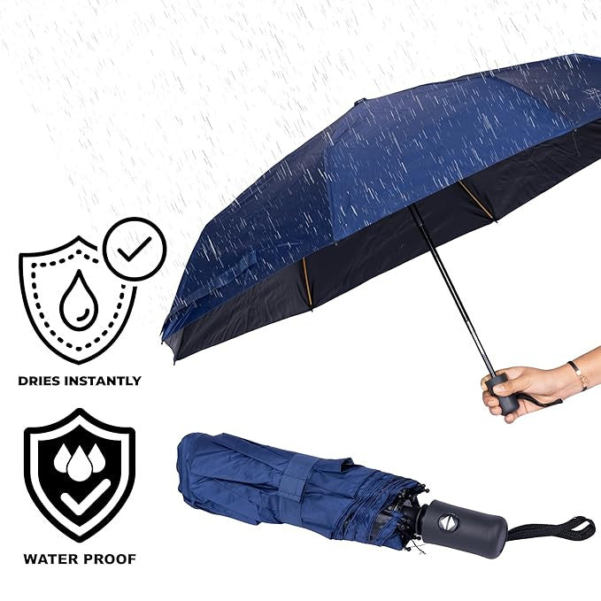 The Aero | Premium 3-Fold Windproof Fully Automatic Travel Umbrella
